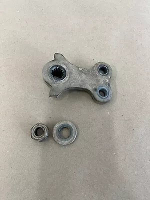 2007 Yamaha Grizzly 450 Lower Steering Stem Tie Rod Plate Nut & Washer B100 • $19.19
