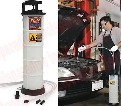 PRO Fluid Transfer Evacuator HAND Vacuum Pump Transmission Engine Oil Drainer • $164.55