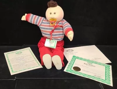 1985 Coleco Cabbage Patch Kid Doll Original Papers Bart Logan • $50