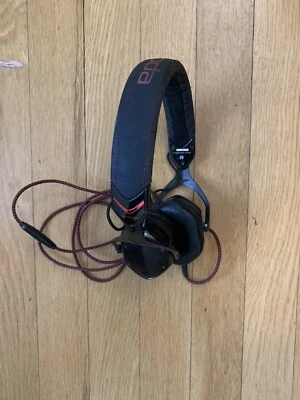 $59.99 • Buy Lightly Used V-MODA Crossfade M-80 Shadow Headphones - Black With Red Trim