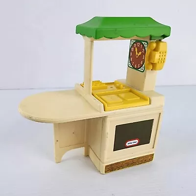 Little Tikes Dolls House Miniature Party Kitchen Furniture Vintage 1989 • $19.24