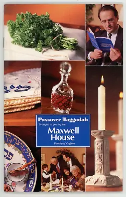 2009 Maxwell House Passover Haggadah Booklet Jewish Hebrew Coffee • $34.99