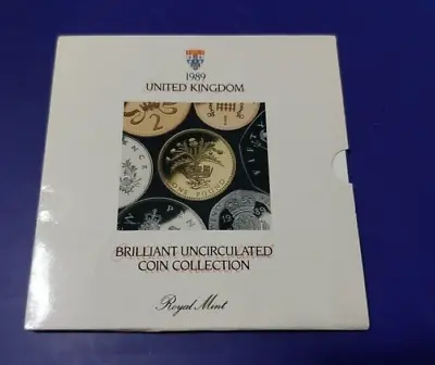 1989 United Kingdom Uncirculated 7 Coin Set…. • £11.99