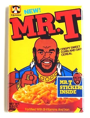 Mr. T Cereal Box FRIDGE MAGNET A-Team • $5.99