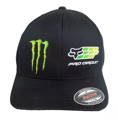 Fox Racing Pro Circuit Flex Fit Hat The Original Monster Logo Size L/XL Men's • $29.99