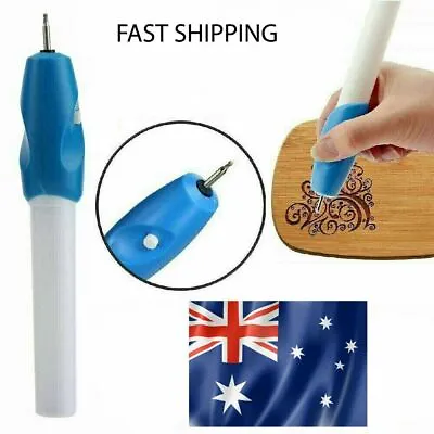 Electric Engraving Engraver Pen Carve DIY Tool For Jewelry Metal Glass AU Wood • $10.98