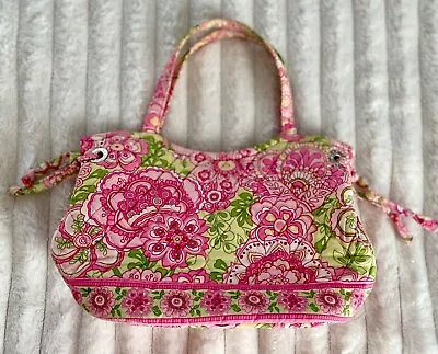 Vera Bradley Petal Pink Sherry Purse Handbag. Floral. 10” • $18