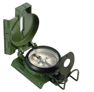Cammenga US Military Lensatic Compass Model 3H Olive Drab Hand Held  With Pouch • $42.90