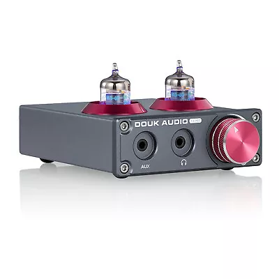 Douk Audio T4PRO Mini GE5654 Valve Tube RIAA Phono Preamp Headphone Amplifier  • £52.99