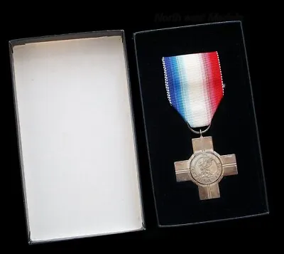 Silver General Service Cross Medal WO1 Vernon Military Provost Staff Corps • $68.37