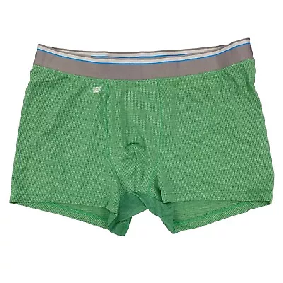 Mack Weldon Men's AIRKNITx Trunk 3'' Underwear (Shamrock Heather Green) • $25.49