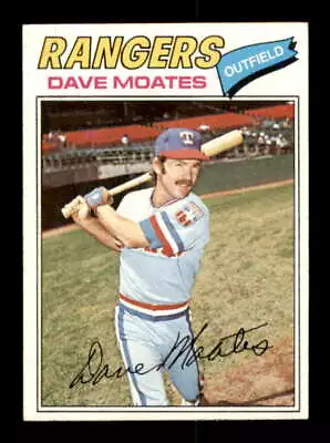 1977 Topps #588 Dave Moates EXMT/NM Rangers 229193 • $1