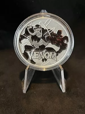 2020 Tuvalu Venom Marvel Comics 1 Oz .9999 Silver Coin BU In Capsule • $39.85