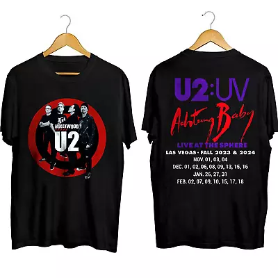 U2 Achtung Baby Live At Sphere Las Vegas 2023 2024 Concert Shirt • $7.99