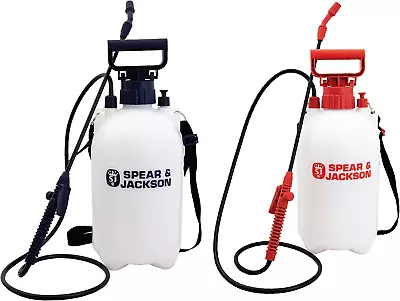 Spear & Jackson 5 Litre Pump Action Pressure Sprayer • £13.40