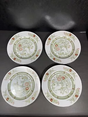 Mikasa Kabuki Dinnerware Japan L9011 7.5” Salad Dessert Plate Lot Of 4 Oriental • $20