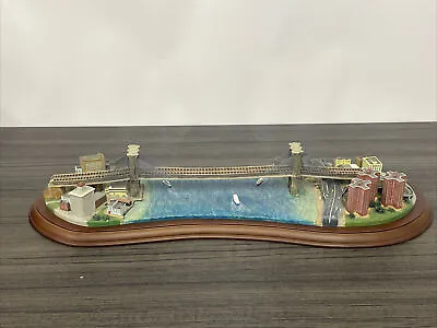 Danbury Mint Brooklyn Bridge New York City 21  Diorama Figurine • $145