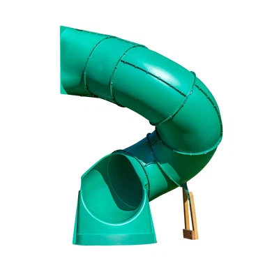 $723.36 • Buy Tall Spiral Tube Slide - Right Exit, Green - Mounts To 5 Ft. Deck Height