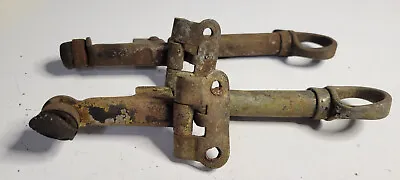 2 Vtg Truck Car Hood Trunk Latch Hold Downs Spring Loaded • $49.99