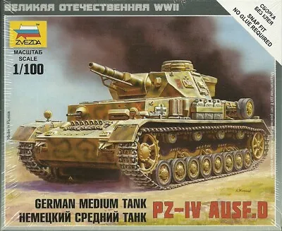 Zvezda 1/100 (15mm) Pz Kpfw IV Ausf D • $8.46