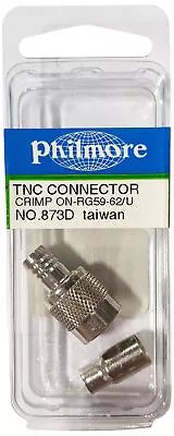 TNC Connector Male 2 Piece Crimp RG-59 And RG-62/U • $5.79