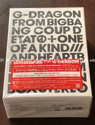 G-DRAGON COUP D'ETAT+ONE OF A KIND&HEARTBREAKER Limited Edition 2 CD DVD Japan • $150