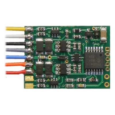 NCE 5240177 D13WP DCC Decoder 4 Function 8-Pin NMRA Plug-in : HO Scale • $27.99