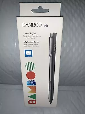 Wacom  Bamboo Ink Smart Stylus For Windows Ink 2nd Generation Gray  New • $14.95