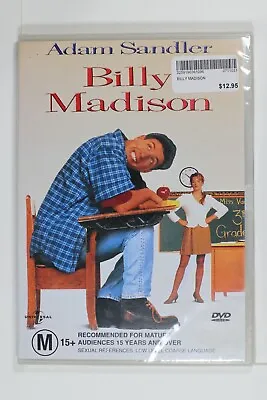 $14.99 • Buy Billy Madison (DVD, 2001) - Adam Sandler  - Region 4 - New Sealed (D872)