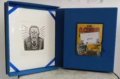 R Crumb Boxed Limited Ed (5/150) W Signed Etching  Handbook  CD Book RARE! • $1150