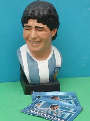 Maradona Figure  México 86 Style .. Statue Figure. Plus 2  Trading Cards Packs! • $99