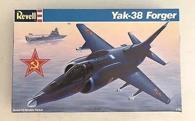 REVELL 1/72 YAK-38 FORGER Plastic Model Kit 4072 NIOB 1989 • $24.95