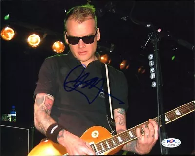 Matt Skiba Alkaline Trio Blink 182 Nine California Signed 8x10 Photo PSA A1 • $89.99