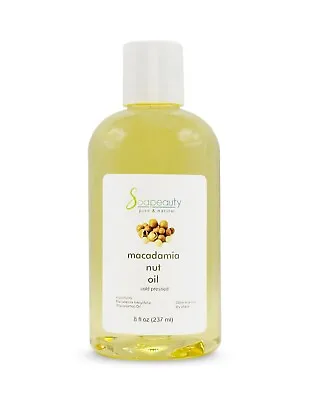 Macadamia Nut Oil Cold Pressed Natural Pure Free Shipping 4 Oz To 7 Lbs • $20.66