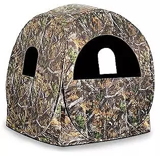  Hunting Blind 270°View With Silent Zipper Window 1-2 & Round Blacked-out Mesh • $102.77