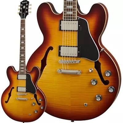 New Epiphone ES-335 Figured (Raspberry Tea Burst) 764273 Electric Guitar • $700.61