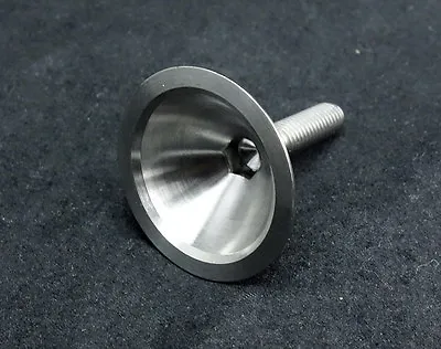 J&L Titanium Stem/Headset Cap+Screw=9g-fit RitcheyZippEnveFSA OS99/109/119 • £16.08