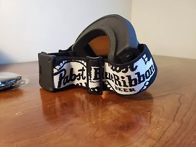 AIRBLASTER - PBR - Snowboard Goggles - Pabst Blue Ribbon - NEW - Beer Goggles! • $45