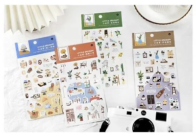 $2.79 • Buy Travel Stickers Paper Lover Stationery Bullet Journal Japanese Diary Gift 