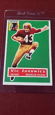 1956 Topps Vic Janowicz • $200