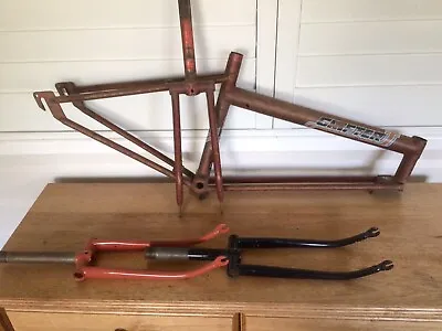 Vintage Raleigh Grifter Frame & Forks Plus 2 Spares Forks. Really Great Project • $240