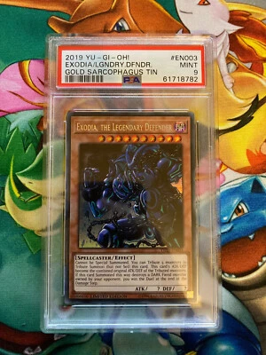 £19.99 • Buy YuGiOh Exodia, The Legendary Defender TN19-EN003 Secret Rare PSA 9 Mint