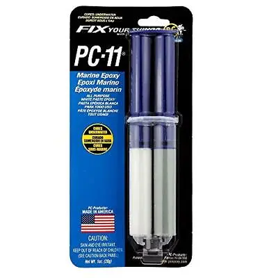 PC-Products PC-11 Epoxy Adhesive Paste Two-Part Marine Grade 1oz Applicator S... • $16.21