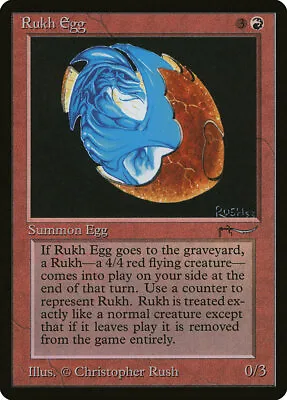 $38.49 • Buy MTG Rukh Egg (Dark)  – Arabian Nights Card # 43a