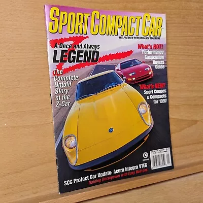 Sport Compact Car Magazine January 1997 History Of Nissan Z Car MINT No Label • $24.95