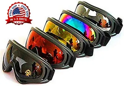 Gafas Lentes Anteojos De Sol Para Motocicleta Moto ~ Motorcycle Goggles Glasses • $49.99