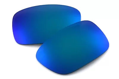 Deep Metallic Ocean Blue Polarized Mirrored Sunglass Lenses For Oakley Crankcase • $11.24