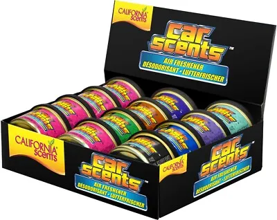 12 X California Scents Car Scents Assorted Fragrances Car Home Air Freshener  • £25.99