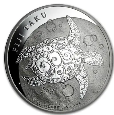 2012 Fiji 5 Oz Silver Taku BU • $209.99