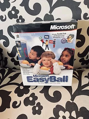 Vintage Microsoft EasyBall Kids Mouse Serial Port Trackball Brand New & Sealed • $79